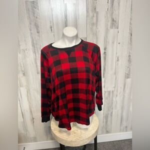 Black and red shirt